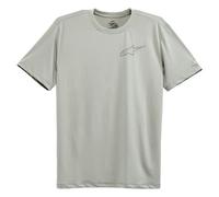 maglietta alpinestars pursue performance short sleeves grigio L
