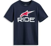 Maglietta Alpinestars Ride 4.0 CSF blu-bianco-rosso S