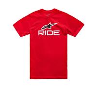 Maglietta Alpinestars Ride 4.0 CSF rossa-bianca-nera L