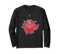 Maglietta American Traditional Tattoo Heartbroken Maglia a Manica