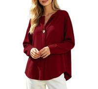 Maglietta Ampia Stile Autunno/Inverno con Scollo a V e Maniche Lunghe in de | Pullover Donna Cammello Donna Economiche Nonno Portafoglio Petrolio Maschio Cervino Baseball Anime Micropile Ciambella
