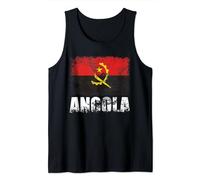 Maglietta Angola Bandiera Angola Canotta