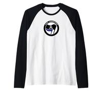 Maglietta Anti-Comunista/Anarcho Capitalism Tee Maglia con Maniche Raglan