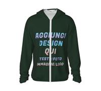 Maglietta Anti-UV UPF 50+ Uomopersonalizzata - Aggiungi Foto, Testo o Nome. Personalizzate Abbigliamento Anti UV da Donna Divertente Uomo, Ideale per Escursioni, Bici o Corsa.3XL