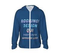 Maglietta Anti-UV UPF 50+ Uomopersonalizzata - Aggiungi Foto, Testo o Nome. Personalizzate Abbigliamento Anti UV da Donna Divertente Uomo, Ideale per Escursioni, Bici o Corsa.XXL
