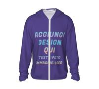 Maglietta Anti-UV UPF 50+ Uomopersonalizzata - Aggiungi Foto, Testo o Nome. Personalizzate Abbigliamento Anti UV da Donna Divertente Uomo, Ideale per Escursioni, Bici o Corsa.3XL