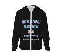 Maglietta Anti-UV UPF 50+ Uomopersonalizzata - Aggiungi Foto, Testo o Nome. Personalizzate Abbigliamento Anti UV da Donna Divertente Uomo, Ideale per Escursioni, Bici o Corsa. S
