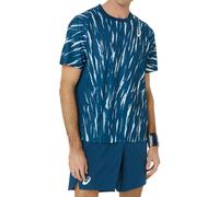 ASICS Men Game Ss Top Mako Blue Male Size M