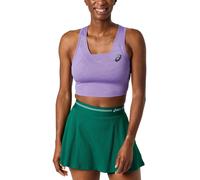 Maglietta Asics New York Match Crop Faded Plum Donna