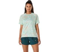 Maglietta Asics Road Lite-Show Verde Donna, Taglia L