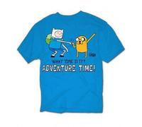 Maglietta Autentica Cartoon Network Adventure Time Con Dap Fist Finn & Jake XL