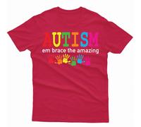 Maglietta Autism Hands Awareness Day Promoting Love and Acceptance #AD