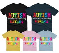 Maglietta Autism Hands Awareness Day Promoting Love and Acceptance #AD