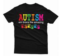 Maglietta Autism Hands Awareness Day Promoting Love and Acceptance #AD