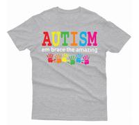 Maglietta Autism Hands Awareness Day Promoting Love and Acceptance #AD