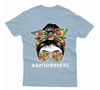 Maglietta Autism Mom Life Awareness Day Promoting Love and Acceptance #AD