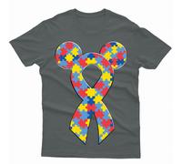 Maglietta Autism Ribbon Awareness Day Promoting Love and Acceptance #AD