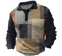 Maglietta autunnale da uomo 2025 camicetta da uomo a maniche lunghe alla moda casual grafica leggera maglietta sportiva per interni ed esterni vita quotidiana, G, 4XL