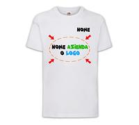 Maglietta Aziendale Nome Logo Azienda Personalizzabili Tshirt Lavoro Uomo Donna Dipendente Lavoratore Ditta Impresa Magliette Personalizzate