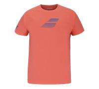 Camiseta Babolat Exercise Big Flag Tee 4ms25442 6021 S S Coral