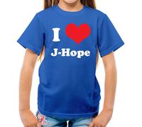 Maglietta Bambini I Love J-Hope K-Pop Tour Gig Music Dynamite