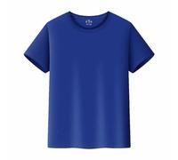 Maglietta Bambino T-Shirt Bambino e Ragazzi 100% Cotone Tee Shirt Ragazzo e Ragazza Manica Corta Estate Top Unisex Tinta Unita Vari Colori Perfetto per la Stampa 4-13 Anni