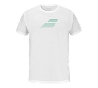 Babolat Maglietta da Uomo Exercise Big Flag Bianco Taglia S