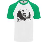 Maglietta Baseball S/S Da Uomo Per Mountain Biking Downhill MTB