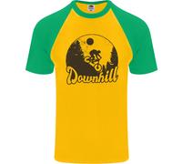 Maglietta Baseball S/S Da Uomo Per Mountain Biking Downhill MTB