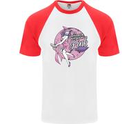 Maglietta Baseball S/S Halloween Uomo Per La Consapevolezza Del Cancro Al Seno