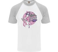 Maglietta Baseball S/S Halloween Uomo Per La Consapevolezza Del Cancro Al Seno