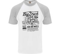 Maglietta Baseball S/S Per Uomo HGV Driver Big Truck Lorry