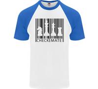 Maglietta Baseball S/S Uomo Chess Barcode Player