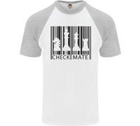 Maglietta Baseball S/S Uomo Chess Barcode Player