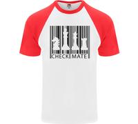 Maglietta Baseball S/S Uomo Chess Barcode Player