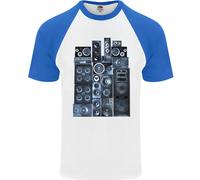 Maglietta Baseball S/S Uomo HI-FI Speaker Stack Music