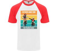 Maglietta Baseball S/S Uomo Per Il Giorno Del Padre Padre E Figlio