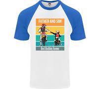 Maglietta Baseball S/S Uomo Per Il Giorno Del Padre Padre E Figlio