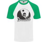 Maglietta Baseball S/S Uomo Per Mountain Biking Downhill MTB