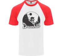 Maglietta Baseball S/S Uomo Per Mountain Biking Downhill MTB