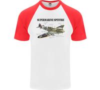 Maglietta Baseball S/S Uomo Supermarine Spitfire Infopic
