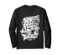 Maglietta Basket Divertente Non Posso Ho Basket Maglia a Manica