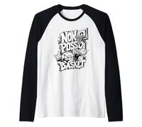 Maglietta Basket Divertente Non Posso Ho Basket Maglia con Maniche Raglan