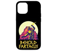 Maglietta Behold Fartacus Fart Joke Greek Gods Spartan Funny T-shirt Custodia per iPhone 12/12 Pro
