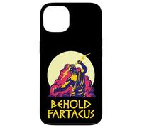 Maglietta Behold Fartacus Fart Joke Greek Gods Spartan Funny T-shirt Custodia per iPhone 13