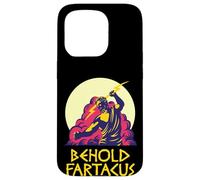 Maglietta Behold Fartacus Fart Joke Greek Gods Spartan Funny T-shirt Custodia per iPhone 15 Pro