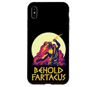 Maglietta Behold Fartacus Fart Joke Greek Gods Spartan Funny T-shirt Custodia per iPhone XS Max