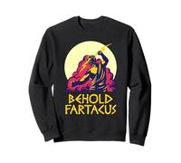Maglietta Behold Fartacus Fart Joke Greek Gods Spartan Funny T-shirt Felpa