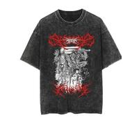 Maglietta Berserker Guts Casca Griffith Anime Merch Lavate Maniche Corte Magliette Regali Ragazzi Ragazze Uomini Donne