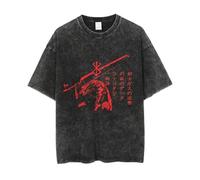 Maglietta Berserker Guts Casca Griffith Anime Merch Lavate Maniche Corte Magliette Regali Ragazzi Ragazze Uomini Donne
